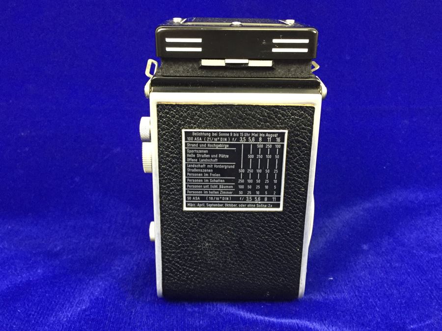Vintage Rolleiflex Camera DBP DBGM [Photo 15]