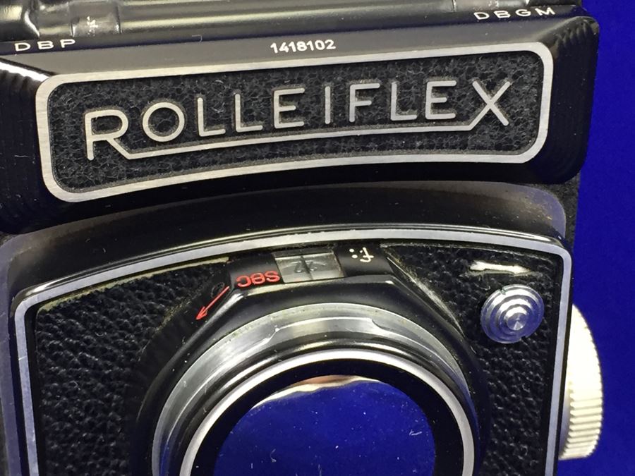 Vintage Rolleiflex Camera DBP DBGM [Photo 11]