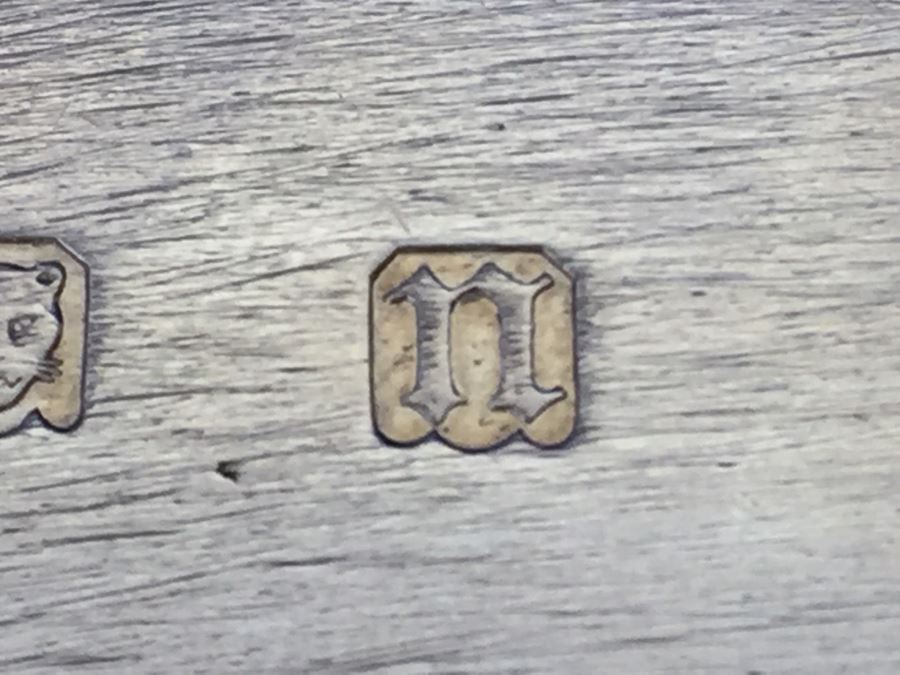 Vintage 1928 Lionel Alfred Crichton London England Silver Platter 1,112g = $615 Melt Value [Photo 15]