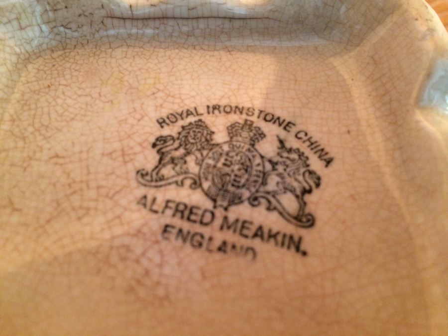 Vintage Royal Ironstone China Alfred Meakin England Tureen [Photo 7]