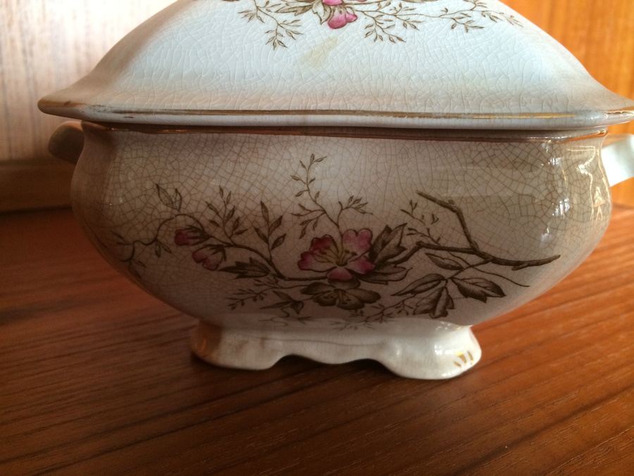 Vintage Royal Ironstone China Alfred Meakin England Tureen [Photo 3]