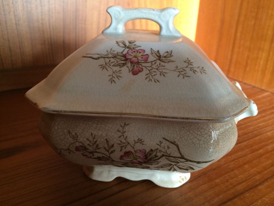 Vintage Royal Ironstone China Alfred Meakin England Tureen [Photo 2]