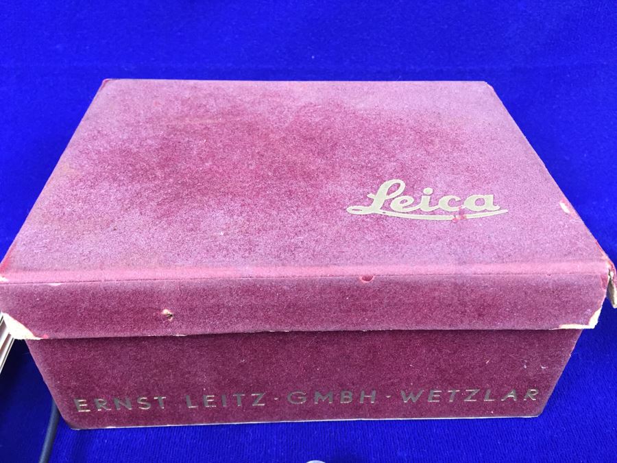 Camera Equipment Lens Lot + Empty Leica Camera Box + Leica Flash Manual [Photo 2]