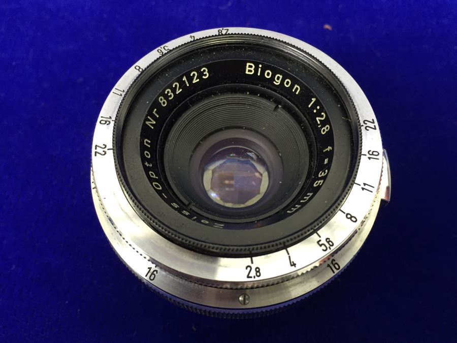 Zeiss-Opton Biogon 35mm Lens [Photo 15]