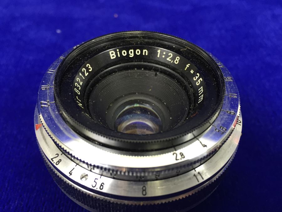 Zeiss-Opton Biogon 35mm Lens [Photo 3]