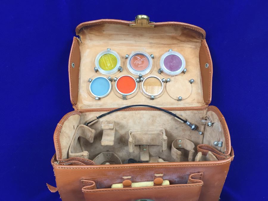 Omica I Camera Case With Various Colored Filters Lenses + Zeiss Ikon Hood [Photo 2]