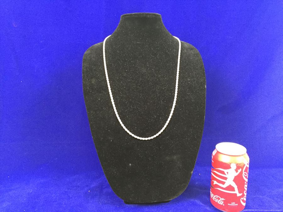 Sterling Silver Rope Chain 36g [Photo 4]