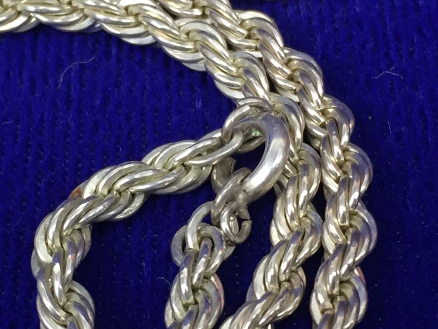 Sterling Silver Rope Chain 36g [Photo 7]