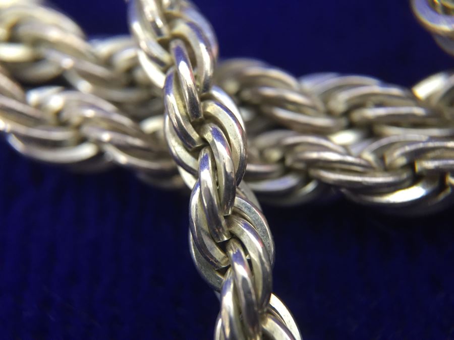 Sterling Silver Rope Chain 36g [Photo 8]