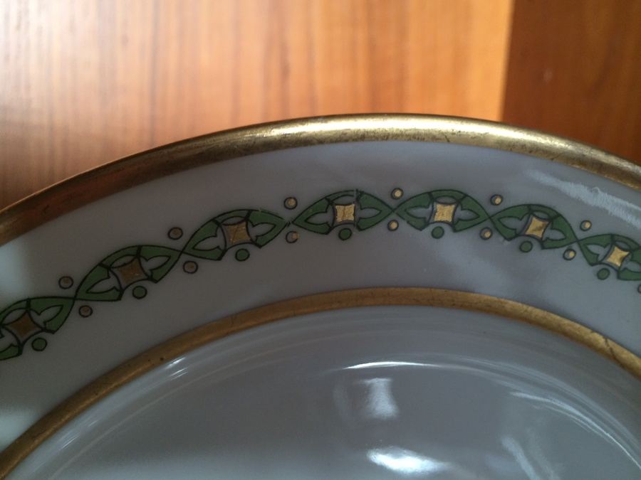 Vintage Old Abbey Limoges France Salad Plate [Photo 5]