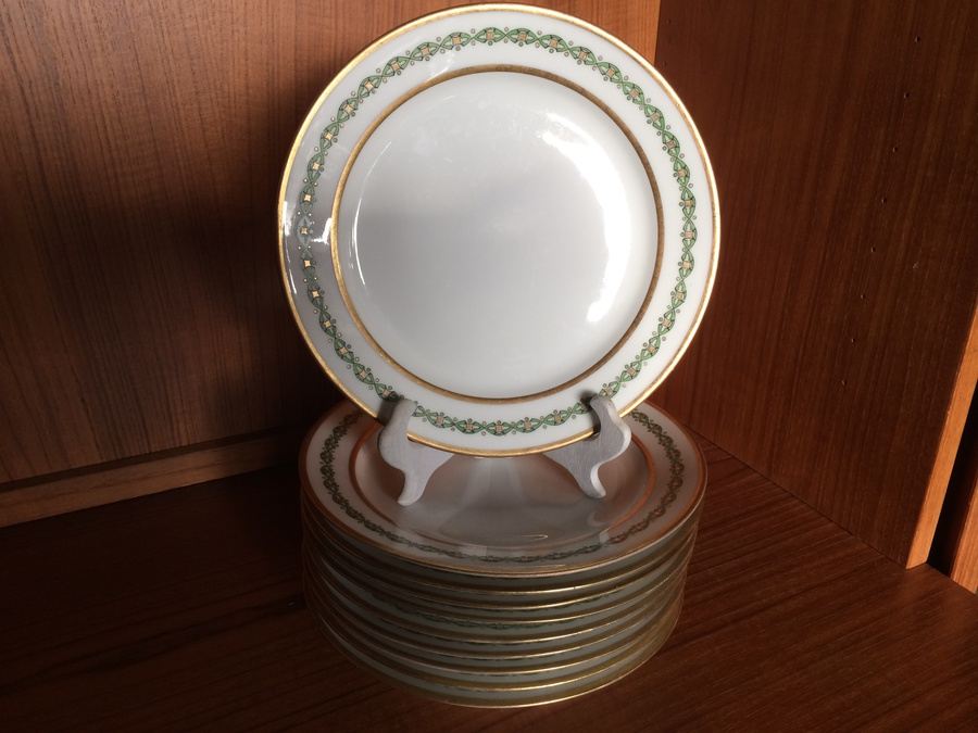 Vintage Old Abbey Limoges France Salad Plate [Photo 1]