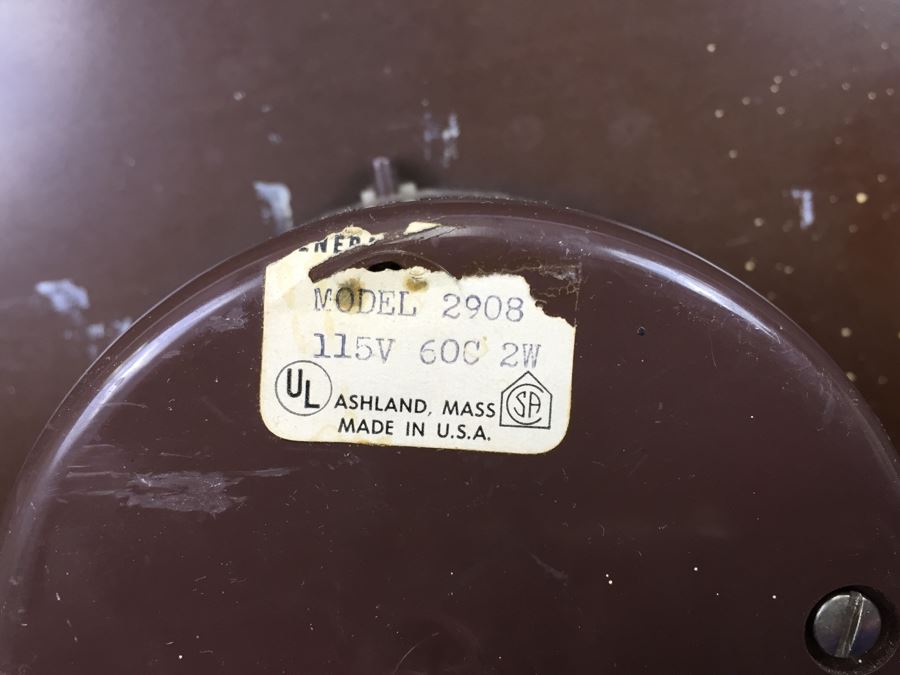 General Electric Wall Clock Model 2908 [Photo 3]