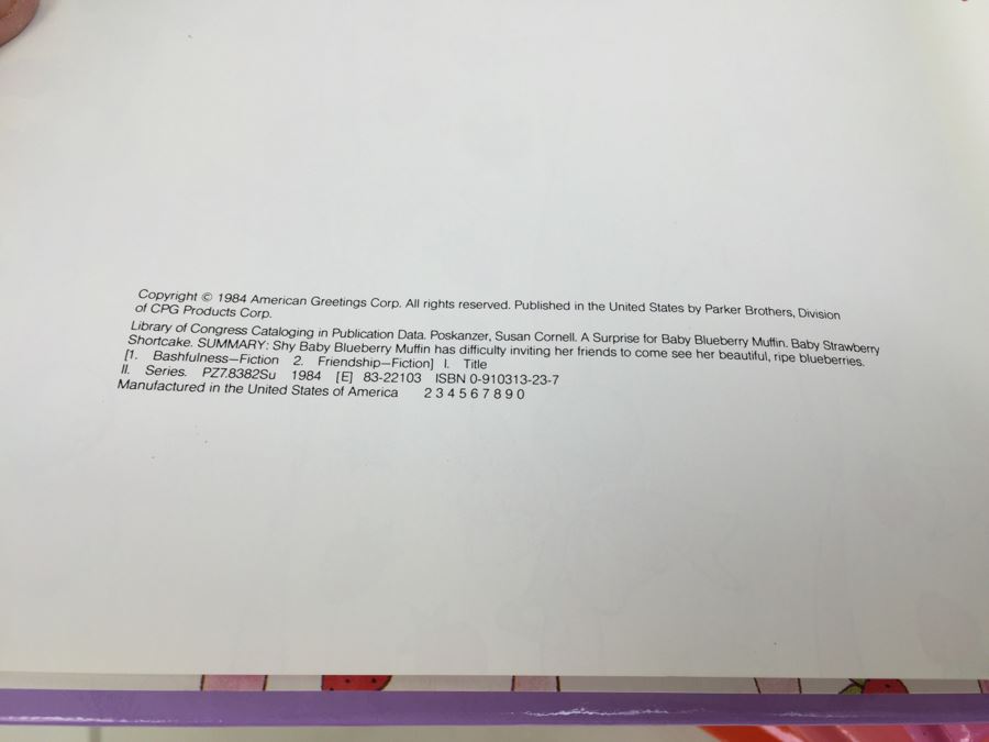 (7) Strawberry Shortcake Parker Brothers Story Books New Old Stock [Photo 4]