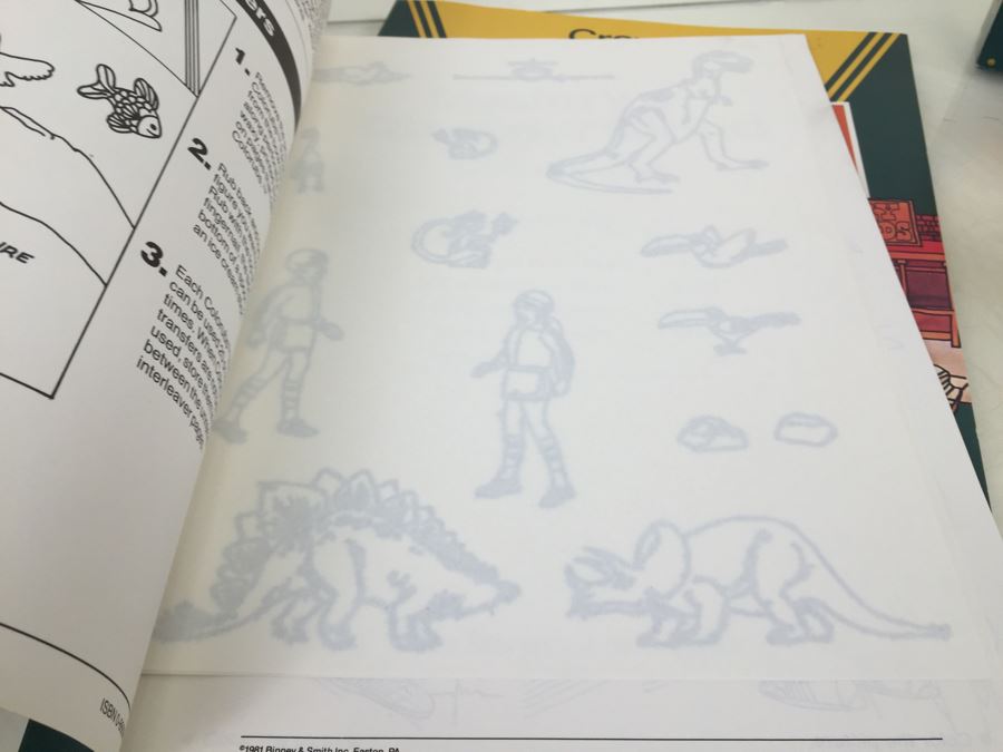 Crayola Crayons And Crayola Activity Books New Old Stock [Photo 9]