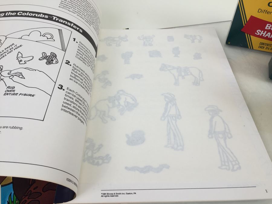 Crayola Crayons And Crayola Activity Books New Old Stock [Photo 6]