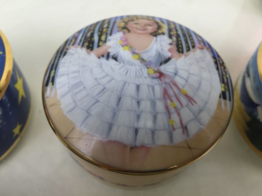 (6) Shirley Temple Music Box Collection From Danbury Mint Limited Edition Vintage 1994 [Photo 12]