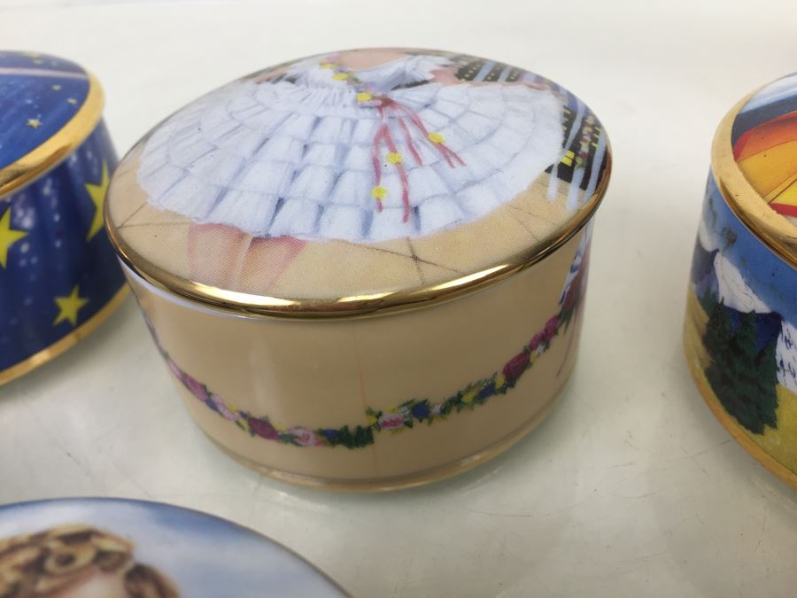 (6) Shirley Temple Music Box Collection From Danbury Mint Limited Edition Vintage 1994 [Photo 13]