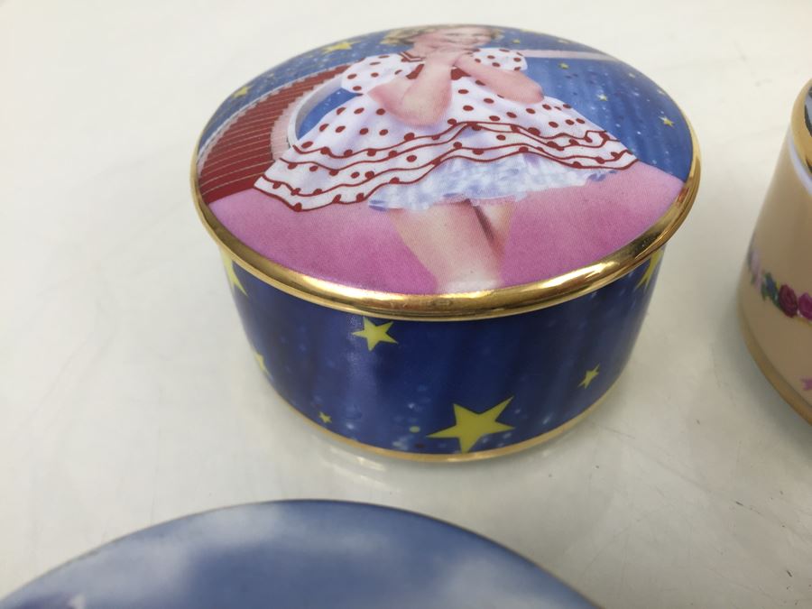 (6) Shirley Temple Music Box Collection From Danbury Mint Limited Edition Vintage 1994 [Photo 15]