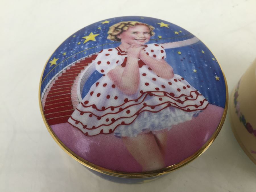 (6) Shirley Temple Music Box Collection From Danbury Mint Limited Edition Vintage 1994 [Photo 14]