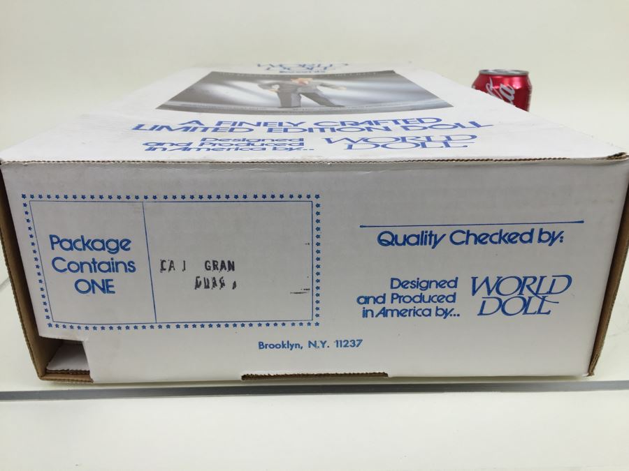 Walter Burns As Portrayed By Cary Grant From 'His Girl Friday' Limited Edition Doll By World Doll New In Box Vintage 1990 [Photo 8]