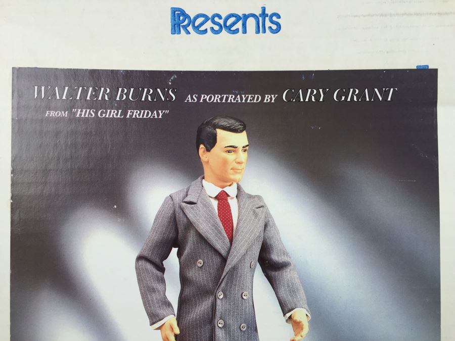 Walter Burns As Portrayed By Cary Grant From 'His Girl Friday' Limited Edition Doll By World Doll New In Box Vintage 1990 [Photo 2]