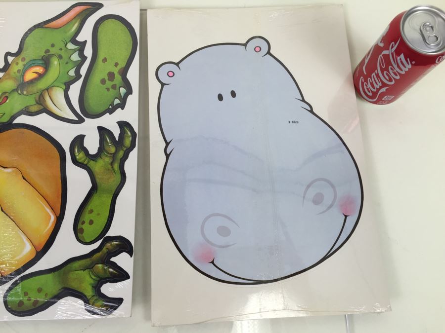 (3) Hallmark Jointed Decorations Dragon, Richard Scarry's Down On The Farm And Tiny Goes To The Circus New Old Stock [Photo 12]