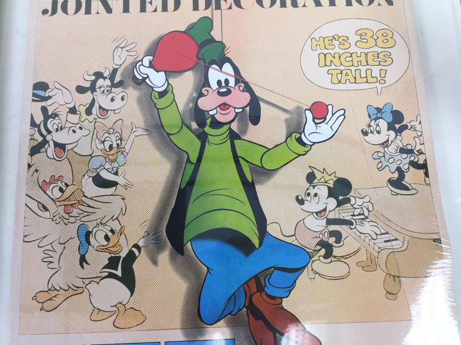 (2) Hallmark Jointed Decorations From Disney Donald Duck And GOOFY New Old Stock [Photo 10]