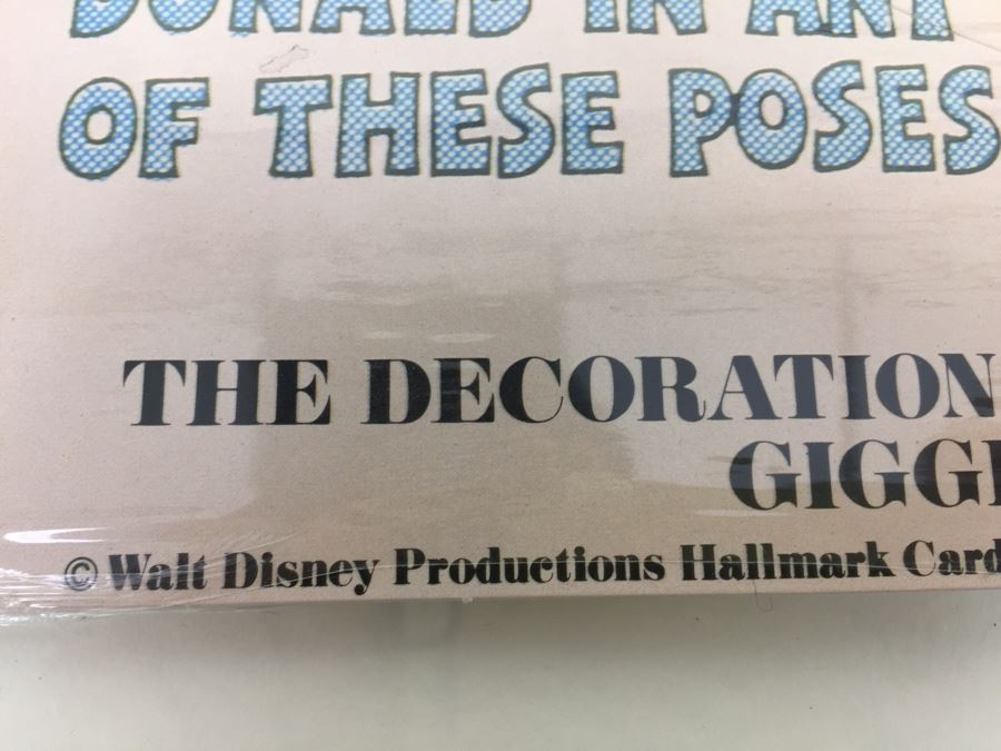 (2) Hallmark Jointed Decorations From Disney Donald Duck And GOOFY New Old Stock [Photo 7]