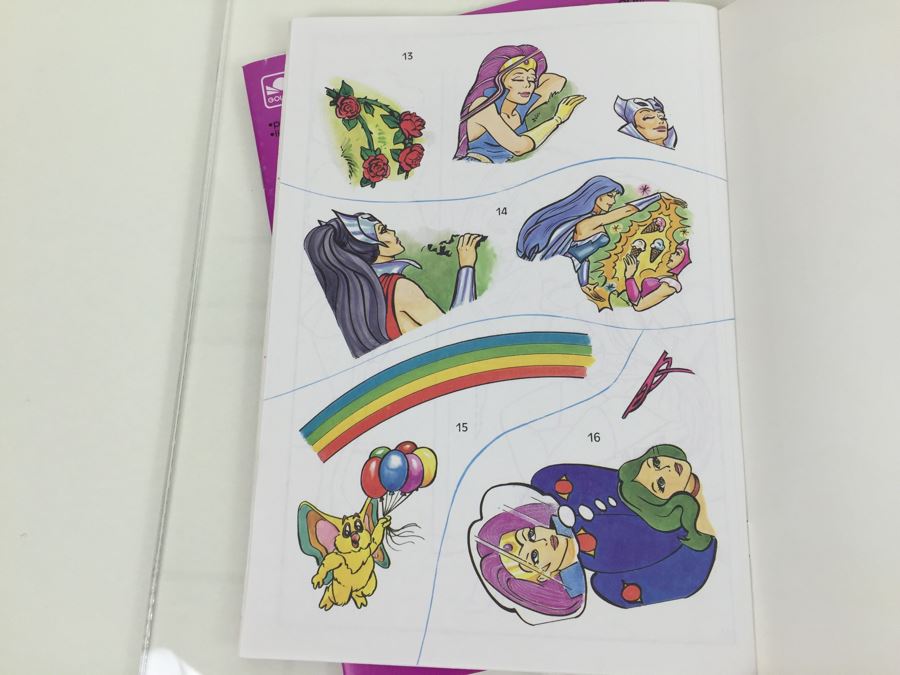 (3) PRINCESS OF POWER Sticker Fun A Golden Book New Old Stock Mattel Vintage 1986 [Photo 7]
