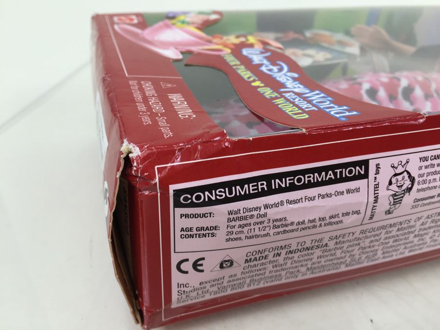 Barbie Walt Disney World Resort Four Parks One World 56744 Mattel New In Box Vintage 2002 [Photo 9]