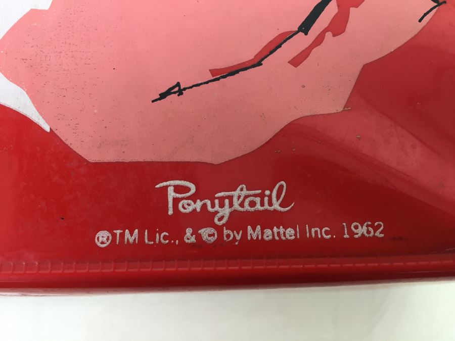 1962 ponytail barbie case