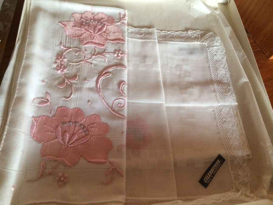 Vintage Embroidered Ladies Hankerchief Lot [Photo 12]