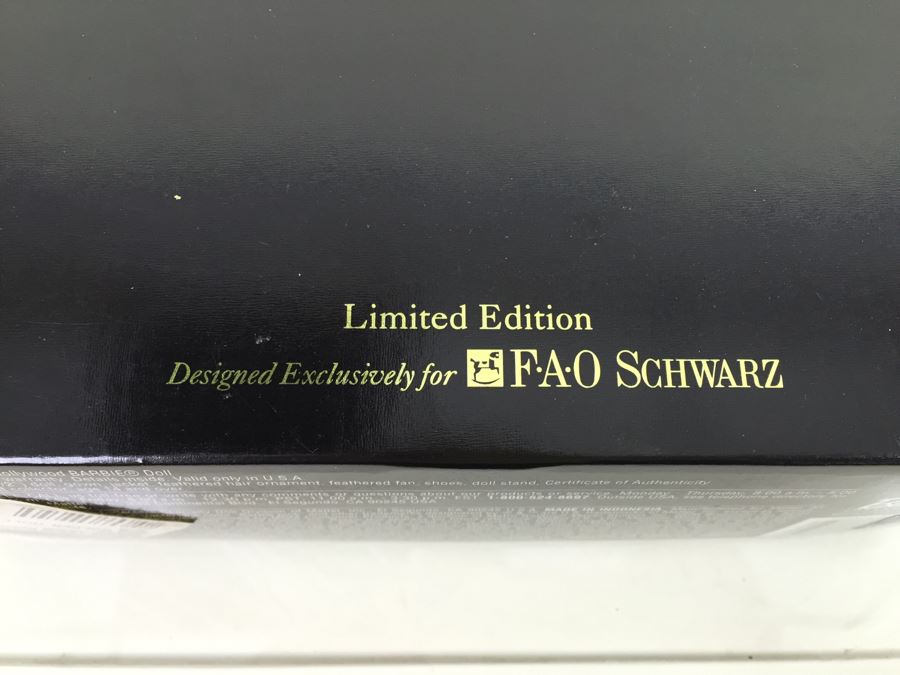 Barbie Metro Goldwyn Mayer Golden Hollywood Barbie Limited Edition FAO Schwarz 22832 Mattel New In Box Vintage 1998 [Photo 8]