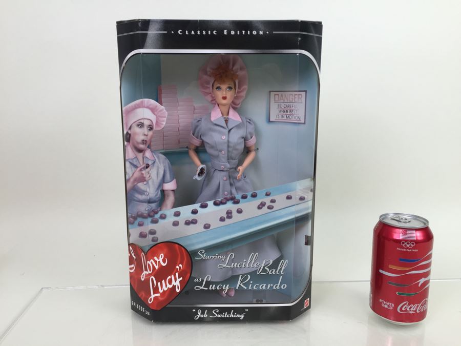 I Love Lucy Starring Lucille Ball As Lucy Ricardo Classic Edition 'Job Switching' Episode 39 Mattel 21268 New In Box Vintage 1998 [Photo 1]