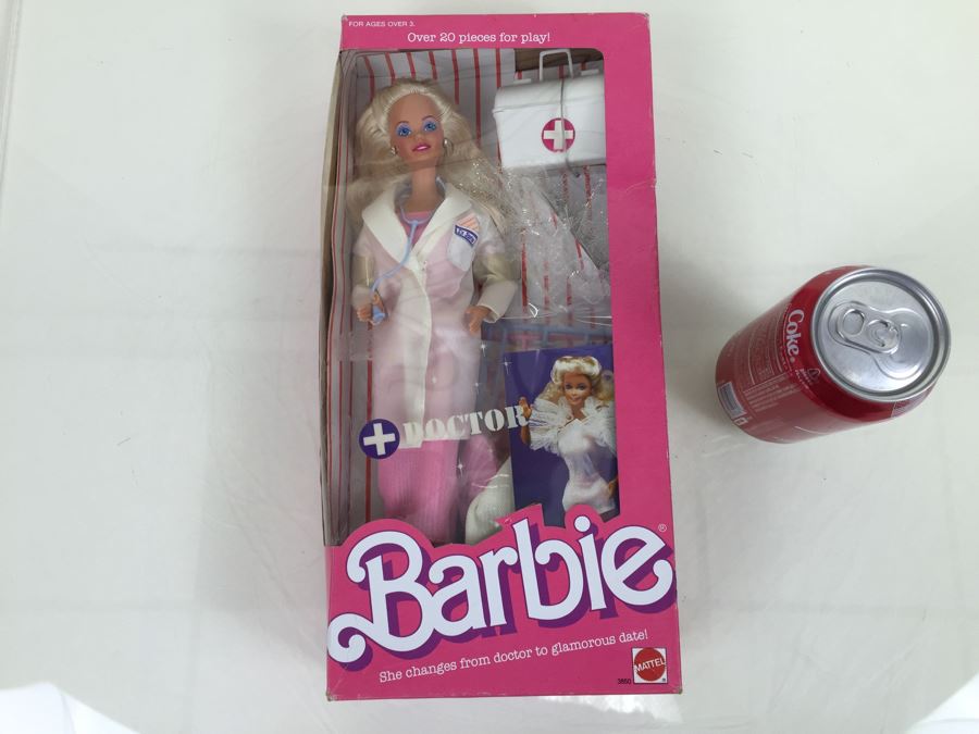 Doctor Barbie Mattel 3850 New In Box Vintage 1987 [Photo 1]