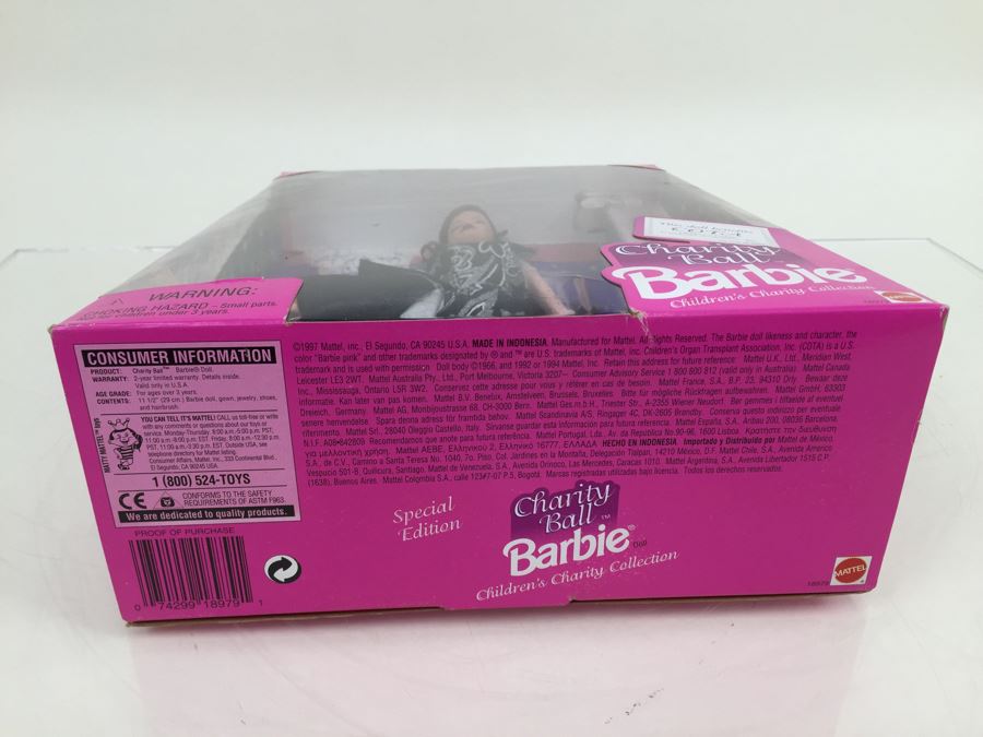 Charity Ball Barbie COTA Mattel 18979 New In Box Vintage 1997 [Photo 11]