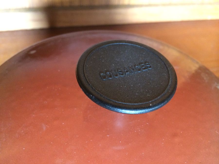 Revere Ware Copper Bottom Pots, Cousances France Pot with Lid, and Skillets Lot [Photo 13]