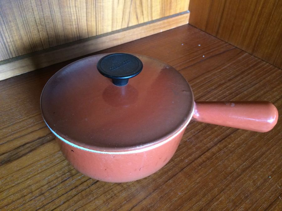 Revere Ware Copper Bottom Pots, Cousances France Pot with Lid, and Skillets Lot [Photo 3]