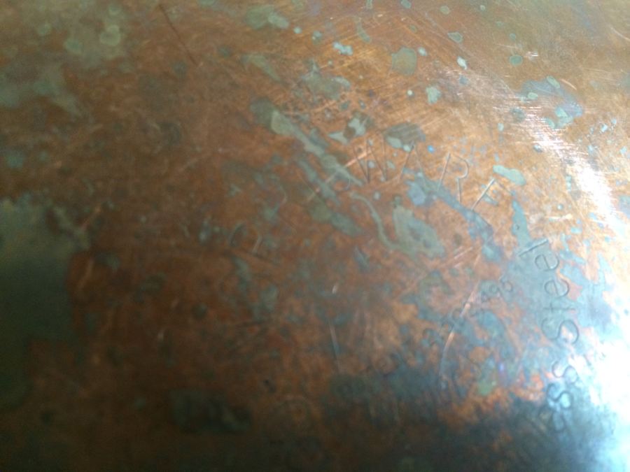 Revere Ware Copper Bottom Pots, Cousances France Pot with Lid, and Skillets Lot [Photo 11]