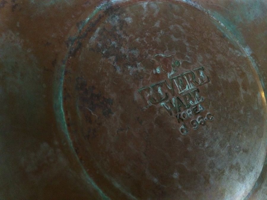 Revere Ware Copper Bottom Pots, Cousances France Pot with Lid, and Skillets Lot [Photo 9]