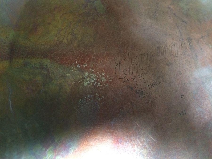 Revere Ware Copper Bottom Pots, Cousances France Pot with Lid, and Skillets Lot [Photo 10]