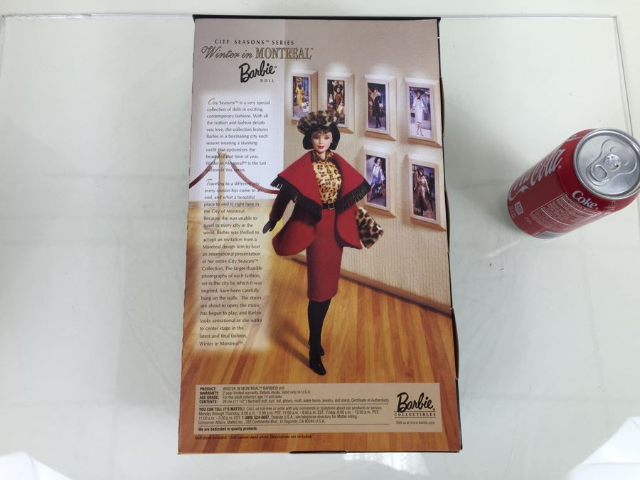 Collector Edition 1999 Winter Collection Winter In Montreal Mattel 22258 New In Box Vintage 1999 [Photo 2]