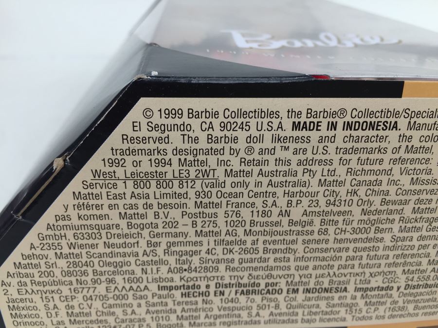 Collector Edition 1999 Winter Collection Winter In Montreal Mattel 22258 New In Box Vintage 1999 [Photo 10]