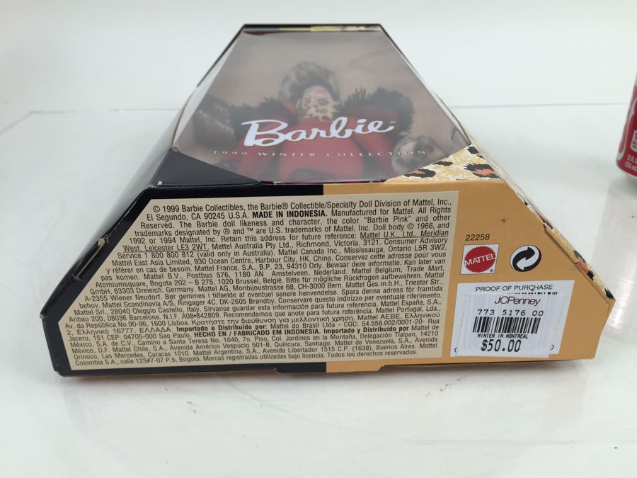 Collector Edition 1999 Winter Collection Winter In Montreal Mattel 22258 New In Box Vintage 1999 [Photo 8]