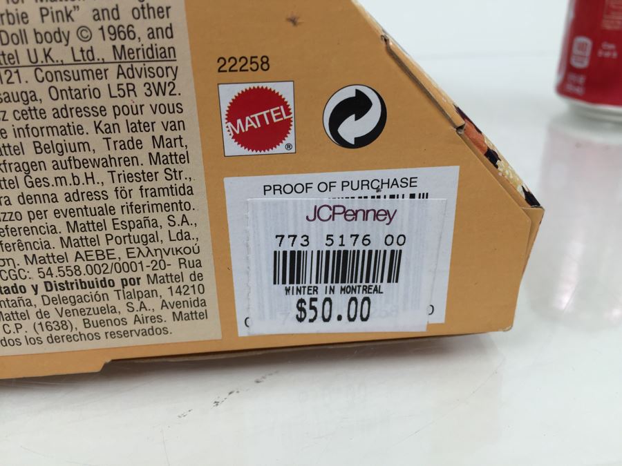 Collector Edition 1999 Winter Collection Winter In Montreal Mattel 22258 New In Box Vintage 1999 [Photo 9]