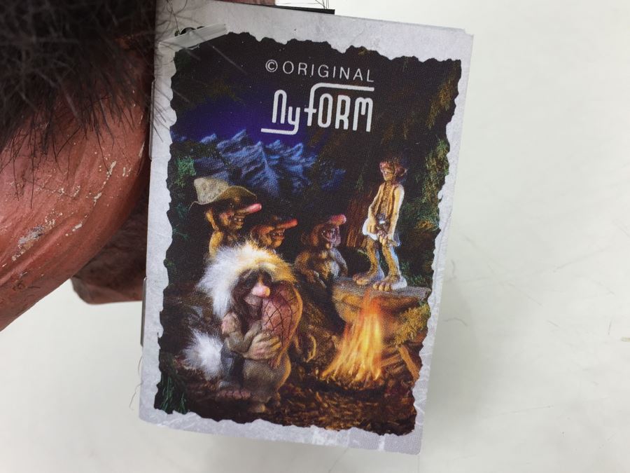 NyForm Troll Doll Handmade In Norway New With Tags [Photo 3]