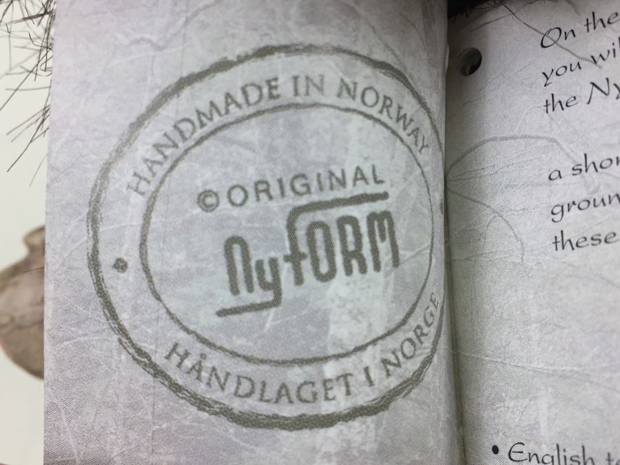 NyForm Troll Doll Handmade In Norway New With Tags [Photo 11]