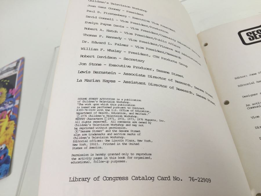 SEALED The Muppet Alphabet Album Starring Jim Henson's MUPPETS From Sesame Street CC 25503 And 1976 Sesame Street Activities Book [Photo 18]