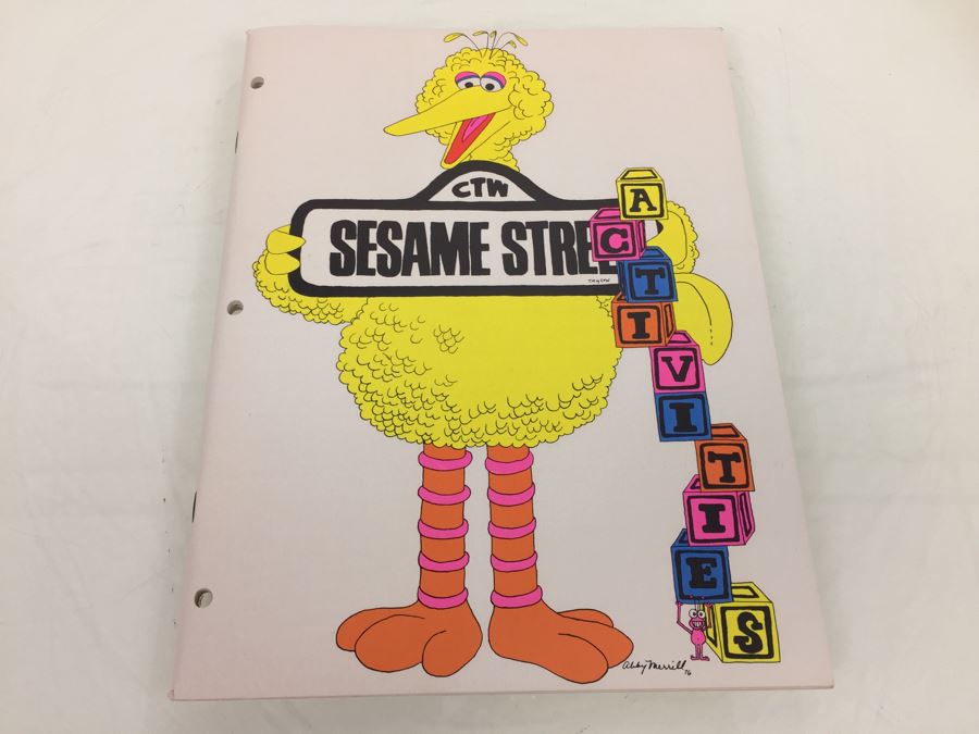 SEALED The Muppet Alphabet Album Starring Jim Henson's MUPPETS From Sesame Street CC 25503 And 1976 Sesame Street Activities Book [Photo 14]