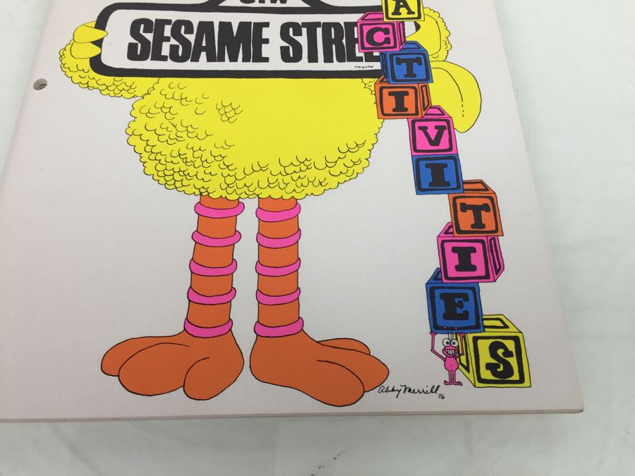 SEALED The Muppet Alphabet Album Starring Jim Henson's MUPPETS From Sesame Street CC 25503 And 1976 Sesame Street Activities Book [Photo 16]